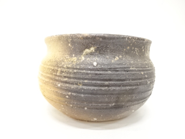  信楽焼　上田寿方造　建水